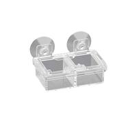 Kfwfuaee chameleon reptile feeding bowl live verm dispenser water bowl suction cup gift