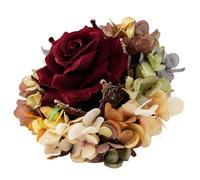 [Kfwfuaee] Cosplay Witch Floral Devil Flower Crown Carnival Party Handmade Rose Party Costume Devil