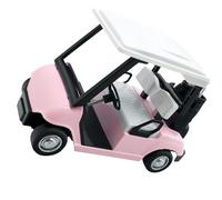 Kfwfuaee Detailed Miniature Golfs Vehicle Alloy 1:20 Scale Golfs Cart Pullback Toy Display Piece For Birthday Party Decoration Collectible Golf Cart Replicas