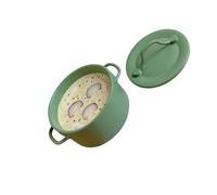 Kfwfuaee Detailed Miniature Mushroom Soup Figurine Dining Scene Prop for Creative Displays & Pretend Play Miniature Food Model Figure