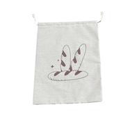 [Kfwfuaee] Easy Storage and Dough Pouch Linen Drawstring Bread Bag Practical Linen Container Suitable for Pancuts, multicolor, 綿30x40cm