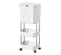 Kfwfuaee Effortless Kitchen Waste Rack Worktop Storage Rack No Information Solution for Apartment Kitchen Waste
