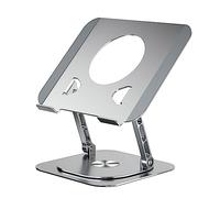 Kfwfuaee F3 Laptop Stand Aluminium Alloy Desktop Folding Shelf 360 Degree Rotation Laptop Cooling Fan Optional