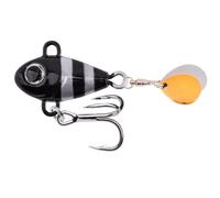 Kfwfuaee Fast Sinking 20 g Blade Bait with Eye Swimming Pattern Effective Freshwater Saltwater Fishing Gear Portable Fishing Bait