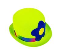 Kfwfuaee Flower Decoration Hat Halloween Clown Comfortable Lovely Styles For Halloween Costumes Role Playing Cultural Celebration Costume Accessory