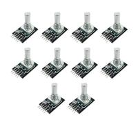 Kfwfuaee High Accuracy Rotary Coding Sensoring Push Button for Robotics Development Boards Projects 5/10pcs Rotary Coding Sensoring Set