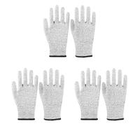 Kfwfuaee High Performances Work Gloves Cut Proof Cutting Protective Outdoor Breathable Resistant Ventilated Proof