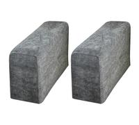 Kfwfuaee Luxury Anti Scratch Armchair Covers with Elastic Edges Stretchable Sofa Arm Guards Designed for Households Pet Proof Couch Arm Canopies