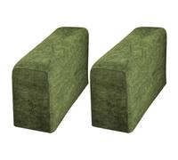 Kfwfuaee Luxury Anti Scratch Armchair Covers with Elastic Edges Stretchable Sofa Arm Guards Designed for Households Pet Proof Couch Arm Canopies