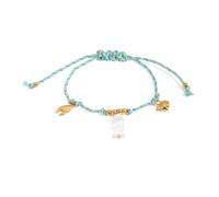 Kfwfuaee Marine Wevere Pattern Handmade Rope Bracelet with Starfish Pearl and Adjustable Knot Design for Fashion Lovers Adjustable Bowls Starfish Bracelet, one size, As described