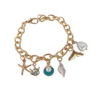 [Kfwfuaee] Metal features and women jewelry accessories themed sea life jewelry design, フリーサイズ