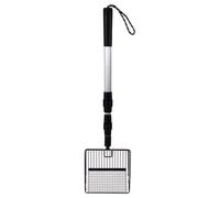 Kfwfuaee Metal Litter Scooper for Cats with a Retractable Efficient Seven Design More Burning Chicken Coops Rakes Cleaning Tool Racer Cats Rubbish Scoop Scooper