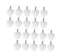 [Kfwfuaee] Modern Heart Pendant Jewelry Charms General Purpose Heart Pendant Charm Discovery is a practical stainless steel fascinating findings for daily use