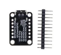 Kfwfuaee Multiprotocol MCP2221A USB GPIO Ideal For Sensors Application Interface Development Tool