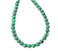 Kfwfuaee Natural Malachite Beads Cord for Jewellery Smooth Round Stone Handmade Handmade Deliveries Smooth Polished Malachite Bar, 10mm, As described