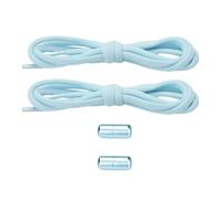 Kfwfuaee Nylon elastic band, the laces are not with metal rings for quick wear, suitable for daily commuting fitness and outdoor activity, lazy shoe accessories, E, One Size
