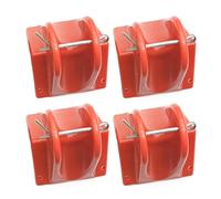 Kfwfuaee Of Steel Frame Right Angles Rope Protector for 20mm Prevents Wear in Climbing Guard with Smooth Right Angles Designs