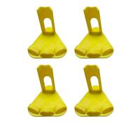 Kfwfuaee Pack of 4 Chicken Leg Splints with Modifiable Belts for Correcting Foot Deformities Such As Curled Phalanges and Sinew Troubles in Poultry Sinew Problem Reinforce