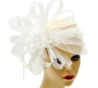 [Kfwfuaee] Pearl Charmer Flower Headband for Party and Stage Performance Add a Whimsical Touch to Match