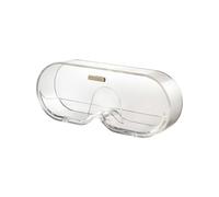 Kfwfuaee Plastic Wall Mounted Glasses Stand Safe Glasses on Glass Surfaces Suitable for Various Household Stays