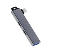 Kfwfuaee Portable USB C Hubs Type C To Double Type C +USB3.0 Adapter USB C Docking Stations For Easy Connectivity &Integration