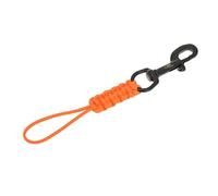 Kfwfuaee Scubas Diving Swival Bolts Snap Hook Marine Grade Steel Snap Hook Clip with Braided Rope Lanyard Anti-lost Rope Diving Equipment Lanyard