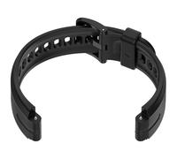 [Kfwfuaee] Soft Wrist Strap with Installation Tool Replacement Smart Watch Strap Breathable Kids Watch Silicone Watch 15mm, Black 10pcs