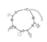 [Kfwfuaee] Solar Moon Sparkling Cubic Zirconia Stainless Steel Jewelry Accessories Series Adjustable Handmade Featuring Sun Moon, 銀, As described, No Gemstone