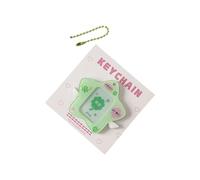 Kfwfuaee Star Shaped Card Case Made of Acrylic Photo Protection Lightweight Water-Repellent Card Organiser for Purse Bag Pendant Acrylic Protection, Green