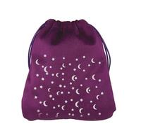 Kfwfuaee Tarots Card Storage Bag with Drawing Strings Dices Holder Organisers Jewellery Dices Bag Gifts Packaging Bag Deck Holder Drawing String Bag