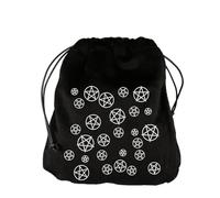 Kfwfuaee Tarots Card Storage Bag with Drawing Strings Dices Holder Organisers Jewellery Dices Bag Gifts Packaging Bag Deck Holder Drawing String Bag