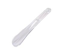 [Kfwfuaee] Travel Friendly Shoe Insertion Tool Thin Profile 9.1 inches (23 cm) Long Shoe Horn Space Storage Solution Everyday Use for Sneakers, Transparent Color, L~XL A