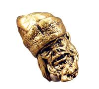 [Kfwfuaee] Unique Artistic Santa Metal Bead Pendant Paracord and Lovers Jewelry Making Beads Strap