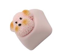 Kfwfuaee Unique Dog Pattern Key Caps for Mechanical Keyboard Switches Resin Key Cap Improves Aesthetics and Durability Puppy Key Caps Easy Installation