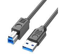 Kfwfuaee USB3.0 To USB Printer Cable For Scanners Controller Installation For High Performances 5Gbps Data Transfer