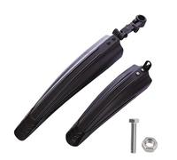 KFXYSM Bike Mudguards, Mud Guards 2pcs Bicycle Fenders Splash Fender Guard Set Mountain Bike Rear Front Mudguard Cycling Riding Accessories For 20/22/24/26 Inch(Black)