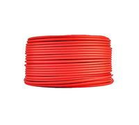 KFXYSM Electrical Wire, Electric Cable Photovoltaic Cable 2.5mm2 4mm2 6mm2 Solar Power Cable Wire/TUV Cable For PV Panels Connection Red Black(Red,3M_AWG9 6MM2)