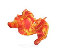 KFXYSM Fan Veils Silk,Dance Silk Long Fans Tie-dyed Belly Dance Fan Veils For Women/Girls 180cm Long Real Natural Silk Fans For DancingA Pair(As the picture-01,M)