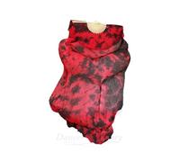 KFXYSM Fan Veils Silk,Dance Silk Long Fans Tie-dyed Belly Dance Fan Veils For Women/Girls 180cm Long Real Natural Silk Fans For DancingA Pair(As the picture-18,M)