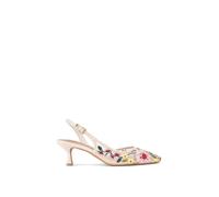 Kg Kurt Geiger 'aria Low2' Fabric Heels In White White