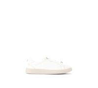 KG Kurt Geiger Womens KG Kurt Geiger Eliza Brand-Plaque Faux-Leather Low-Top Trainers White Eur 37 / 4 UK Women