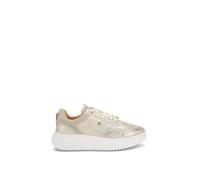 Kg Kurt Geiger 'lemon' Trainers In Gold Gold 7