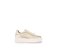 KG Kurt Geiger Women's 'Lighter Weave' Trainers in Gold | Size: 6