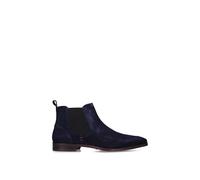 KG Kurt Geiger Men's 'Pax' Suede Boots in Navy | Size: 6 KG Kurt Geiger Navy 6