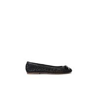 Kg Kurt Geiger 'mya' Leather Flats In Black Black 8