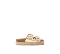 Kg Kurt Geiger 'raquel' Sandals In Gold Gold