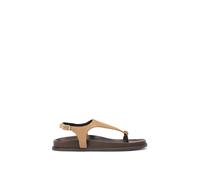 KG Kurt Geiger Women's 'Rira' Suede Sandals in Beige | Size: 4 KG Kurt Geiger Beige 4