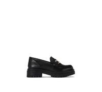 Kg Kurt Geiger 'tasha Loafer2' Leather Flats In Black Black