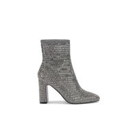 Kg Kurt Geiger 'titan Gem' Boots In Silver Silver 3