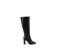 KG Kurt Geiger Womens KG Kurt Geiger Trix Faux-Leather Heeled Knee-High Boots Black Eur 37 / 4 UK Women